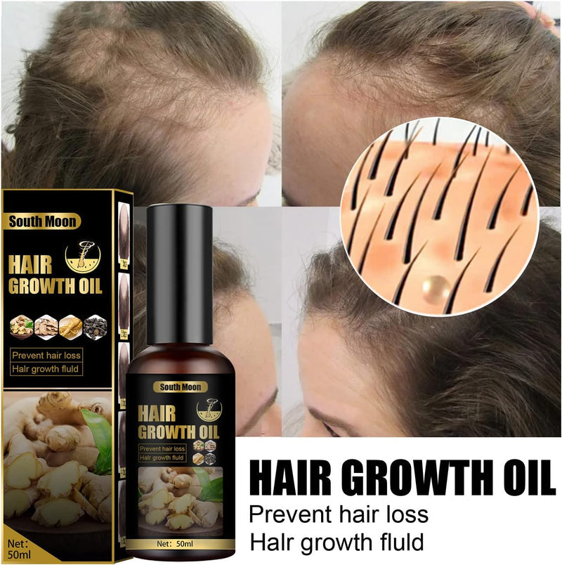 South Moon Ginger Hair Growth Oil 50ml