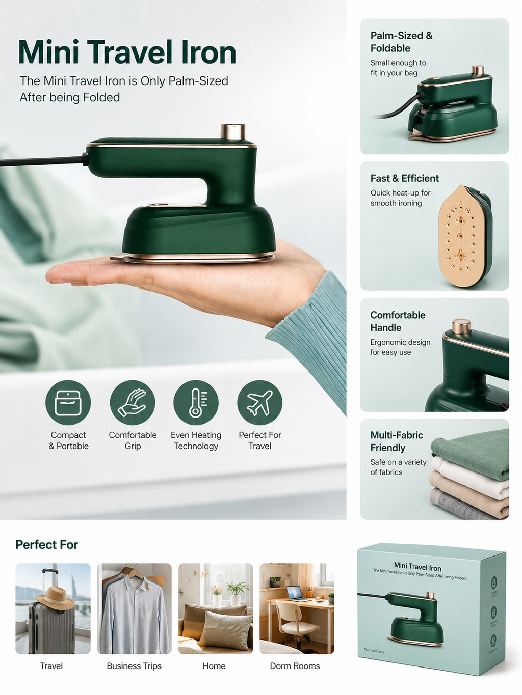 Mini Electric Iron