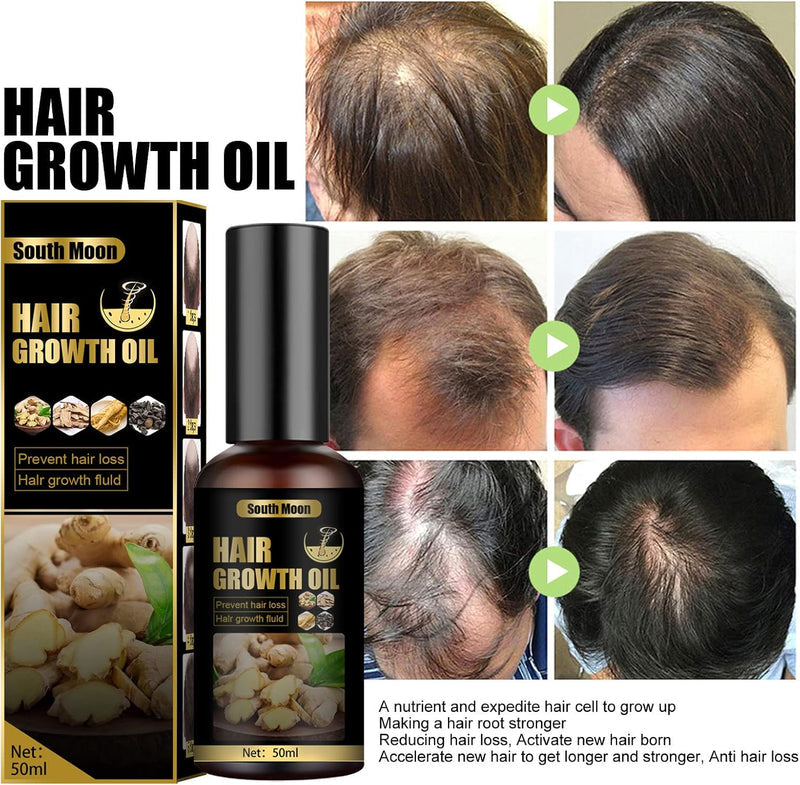 South Moon Ginger Hair Growth Oil 50ml