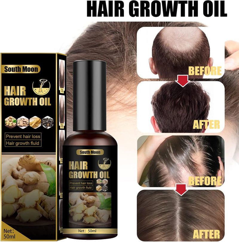 South Moon Ginger Hair Growth Oil 50ml