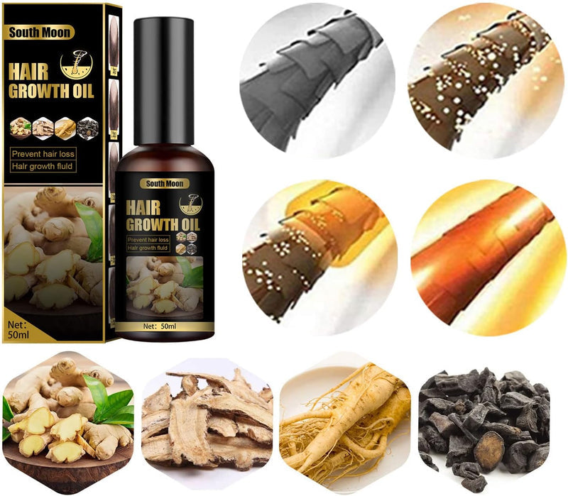 South Moon Ginger Hair Growth Oil 50ml